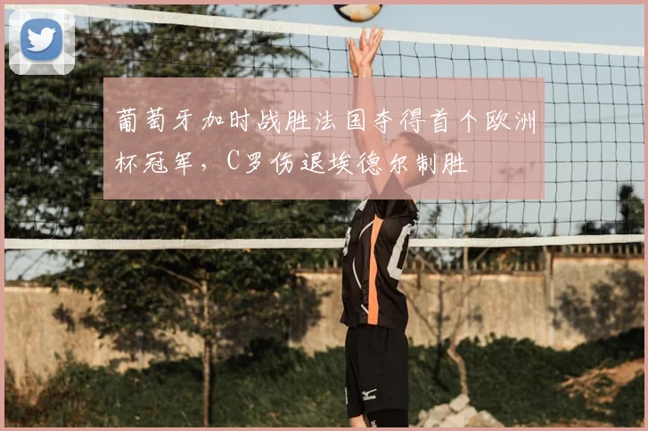 葡萄牙加时战胜法国夺得首个欧洲杯冠军，C罗伤退埃德尔制胜